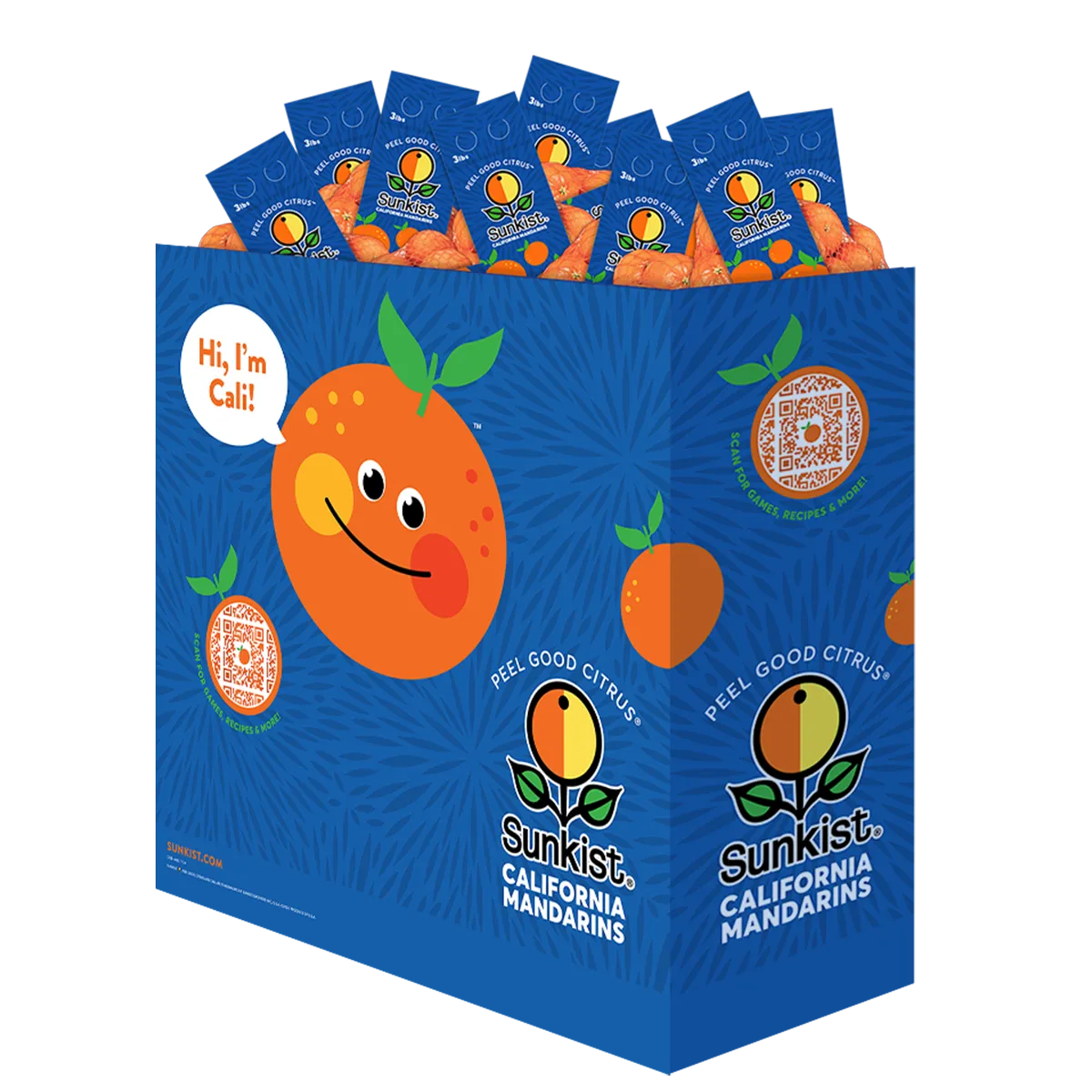 new sunkist peel good citrus packaging