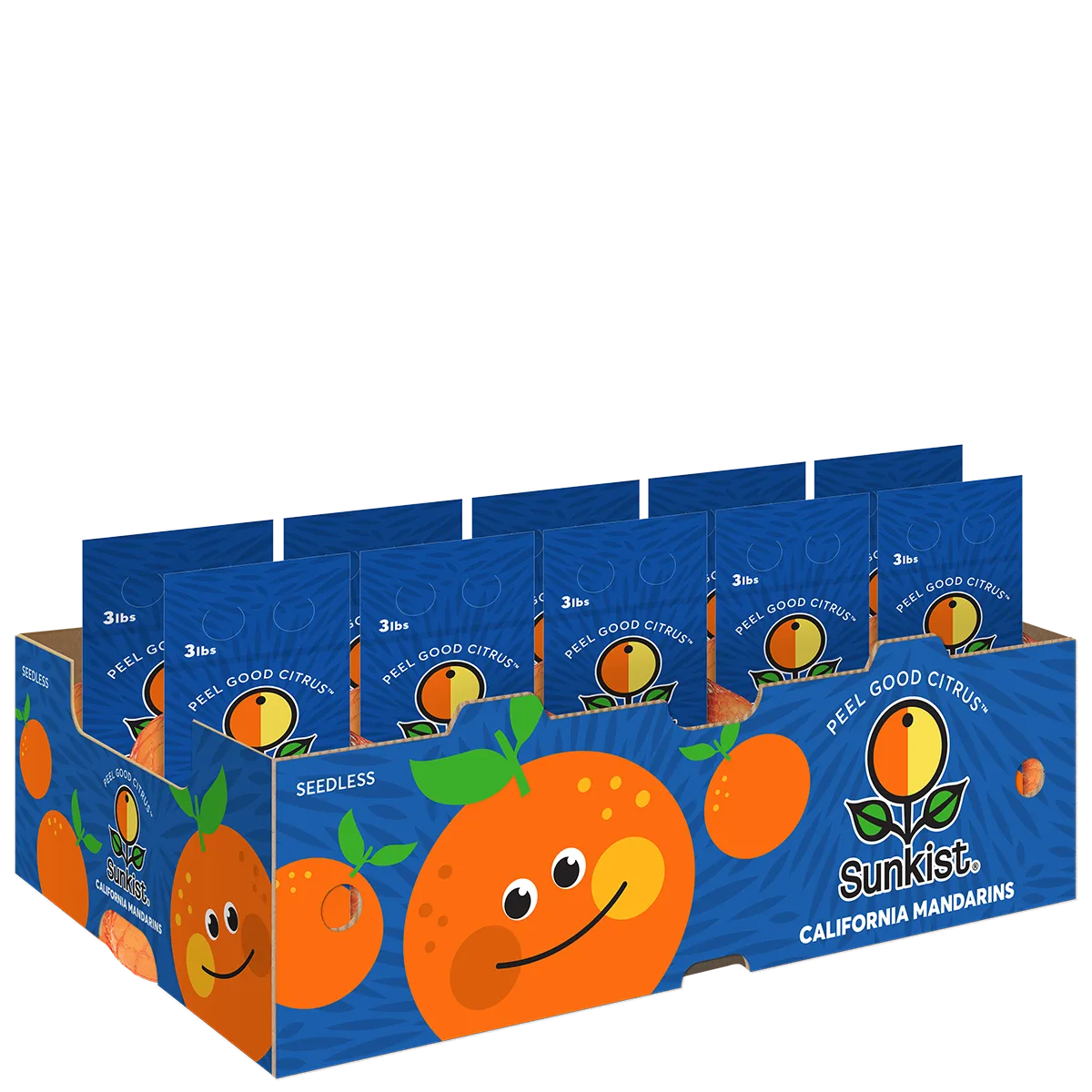 new sunkist peel good citrus packaging